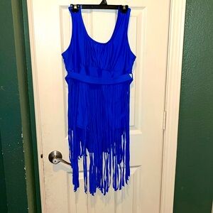 Stunning Royal Blue one piece swimsuit